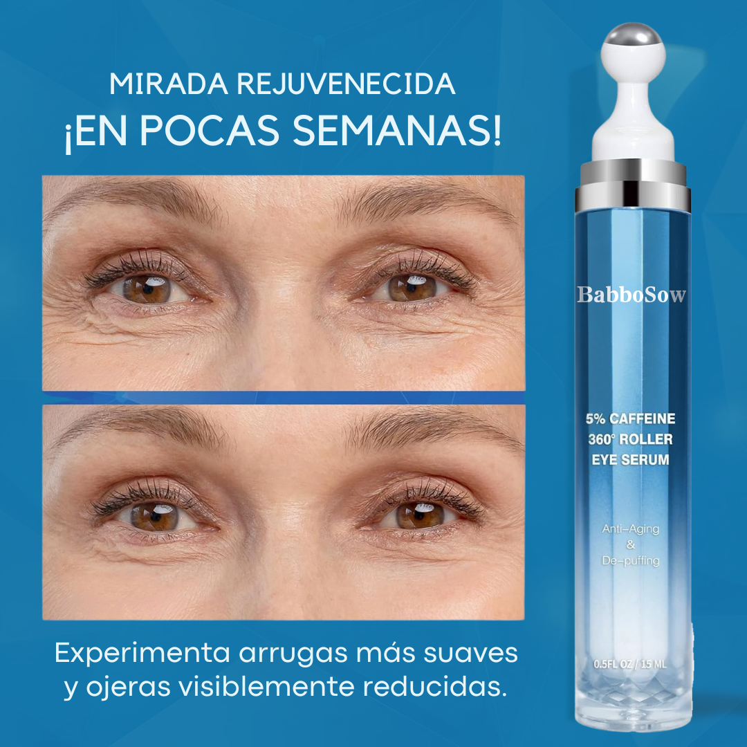 SERUM GLOWROLL® - ¡ADIÓS OJERAS! ILUMINA TU PIEL, DESPIERTA TU MIRADA