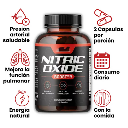NITRIC OXIDE BOOSTER®- ACTIVA TU ENERGÍA, LIBERA TU PODER