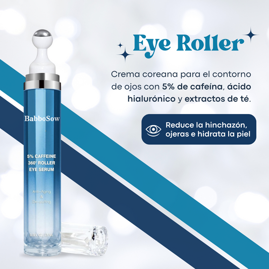 SERUM GLOWROLL® - ¡ADIÓS OJERAS! ILUMINA TU PIEL, DESPIERTA TU MIRADA